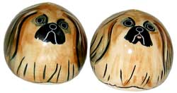 Pekinese - Salt and Pepper Shaker - Click Image to Close