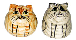 Cats - Ginger and Tabby - Salt and Pepper Shaker