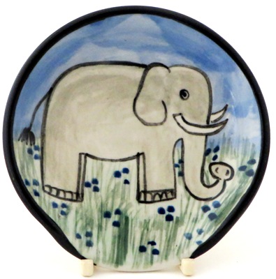 Elephant -Deluxe Spoon Rest - Click Image to Close