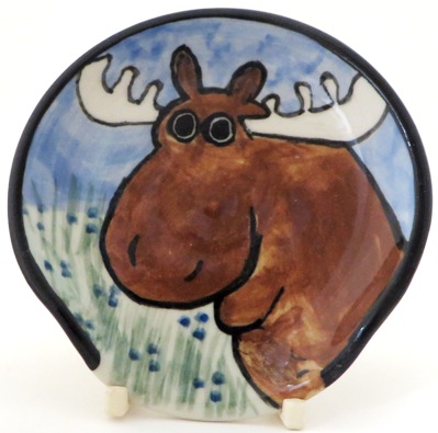Moose -Deluxe Spoon rest - Click Image to Close