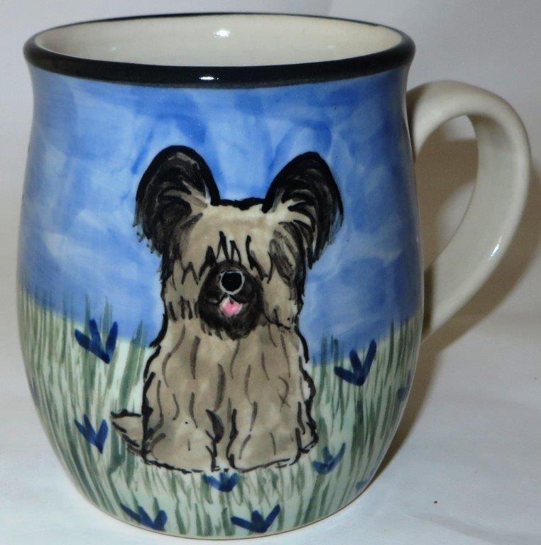 Skye Terrier Black and Tan -Deluxe Mug - Click Image to Close