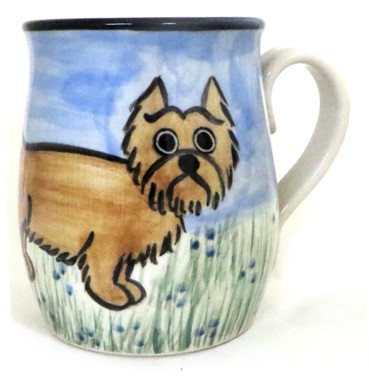 Norwich Terrier -Deluxe Mug - Click Image to Close