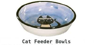 cat feeder bowls
